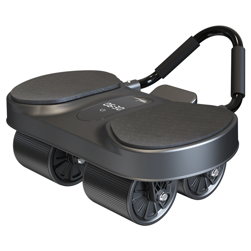 S600系列肘撑自动回弹四轮健腹轮